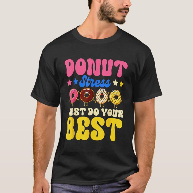 T-shirt Happy National Donuts Day Funny Doughnut Day Chef  (Devant)