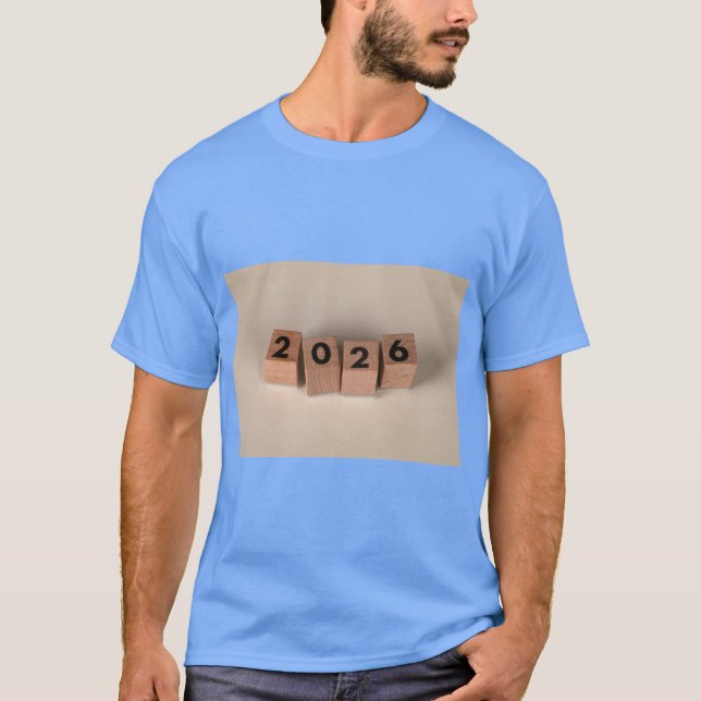 T-shirt Happy New Year Celebration Graphic (Devant)