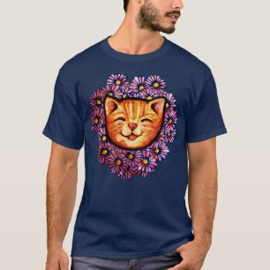T-shirt Happy Orange Tabby Cat