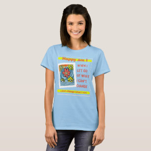 T-shirt Happy Personnaliser la typographie des citations T