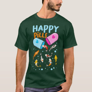 T-shirt Happy Pills Koi Fish