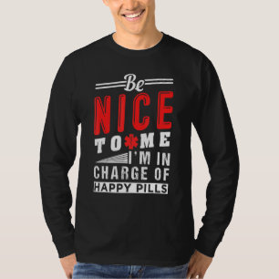 T-shirt Happy Pills Paramedic Travailleur Médicale
