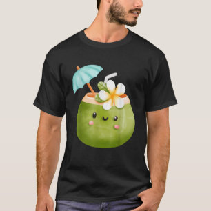 T-shirt Happy Pina Colada Aloha Plages Hawaii Hawaii T