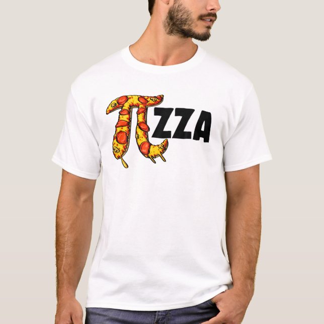 T-shirt Happy Pizza Day 3.14 Pi Funny Women Mathletics Lov (Devant)