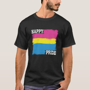 T-shirt Happy Pride Rainbow LGBTQIA+ Communauté Fière Ally