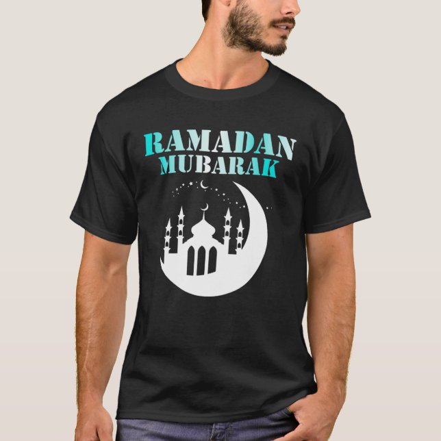 T-shirt Happy Ramadan  Ramadan Kareem  Ramadan Mubarak Mon (Devant)