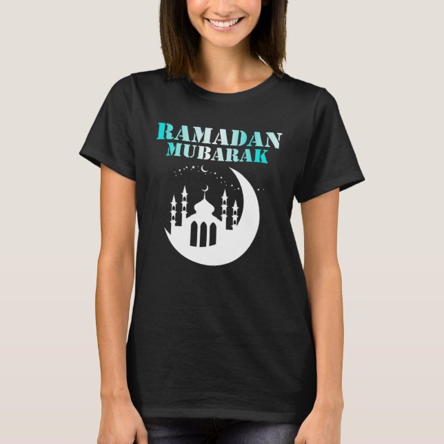 T-shirt Happy Ramadan  Ramadan Kareem  Ramadan Mubarak Mon (Devant)