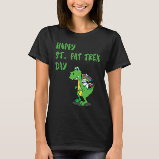 T-shirt Happy St Pat Rex Day Dinosaur
