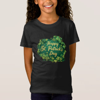 T-Shirt Happy St. Patrick’s Day Clover Design