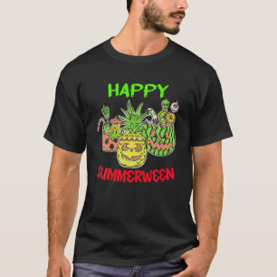 T-shirt Happy Summer Watermelon Halloween Pool