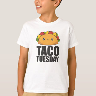 T-shirt Happy Taco Tuesday - Mexican Food