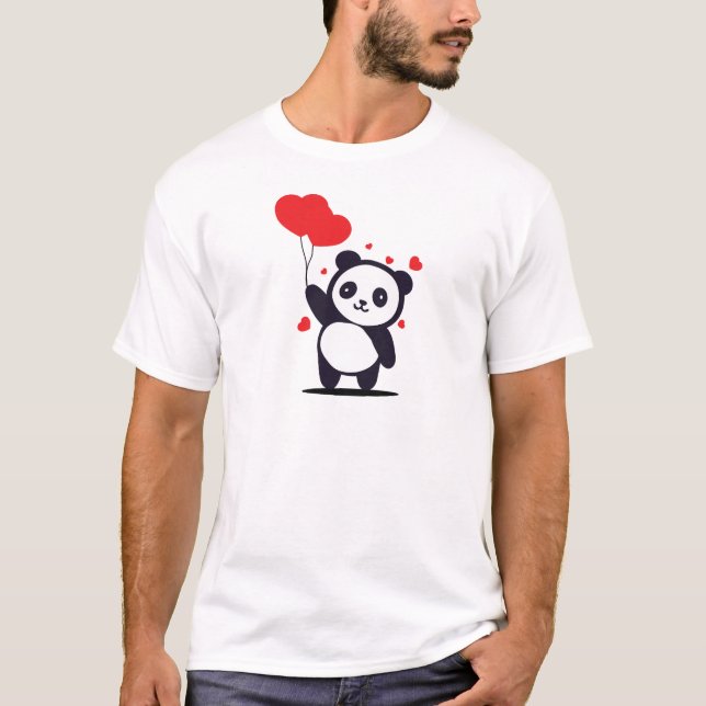 T-shirt Happy Valentine Day (Devant)