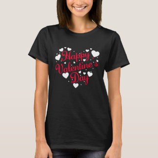T-shirt Happy Valentine's Day Heart  Men Women Kids Graphi