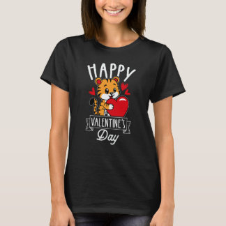 T-shirt Happy Valentine's Day Roses Date Night Flowers Lov
