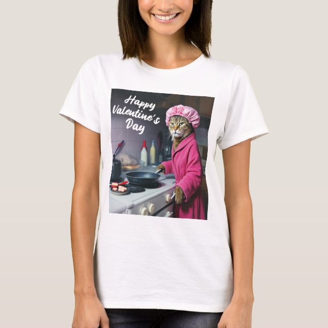 T-shirt Happy Valentine's Day Shirt (Devant)