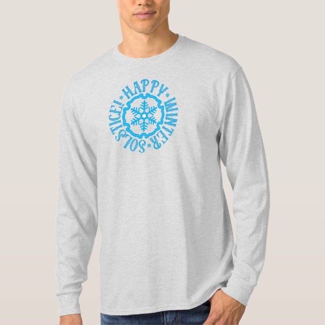 T-shirt Happy Winter Solstice! (Devant)