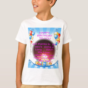T-shirt HappyBirthday To you