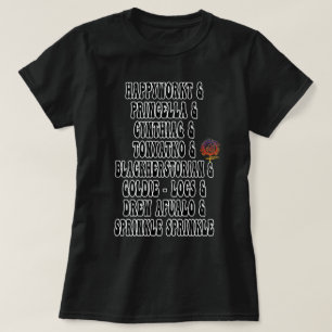 T-shirt HappyWorkT 2023 FEMINIST WARRIOR QUEENS RETRO