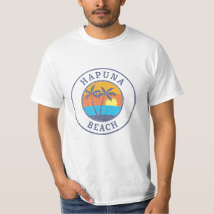 T-shirt Hapuna Beach, Hawaii style classique défraîchi