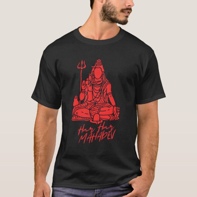 T-shirt Har Har Mahadev (Devant)