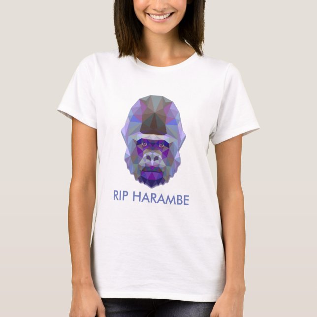 T-shirt harambe de déchirure (Devant)