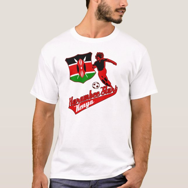 T-shirt Harambee tient le premier rôle le Kenya (Devant)