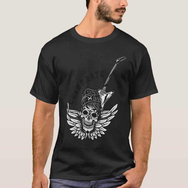 T-shirt Hard Rock Music Festival si Mattel ou Rock Je suis (Devant)
