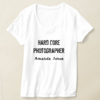 T-shirt hardcore avec votre message Customisé