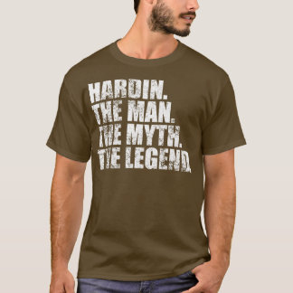 T-shirt HardinHardin Nom de famille Hardin nom de famille 