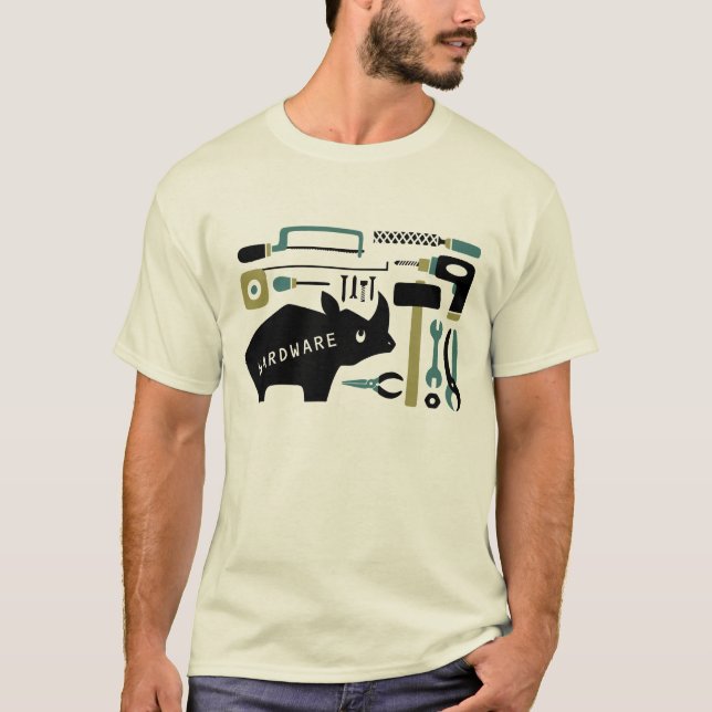 T-shirt Hardware&Rhino (Devant)