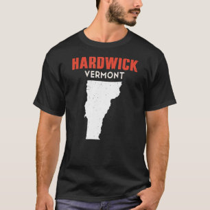 T-shirt Hardwick Vermont USA State America Travel Vermonte
