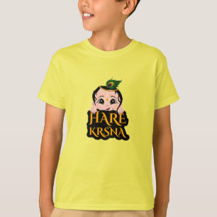 T-shirt Hare Krishna Radha india - Art Krishna