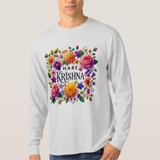T-shirt HareKrishna_d.no.2- par Maaya_Prints, Mâle LSleeve