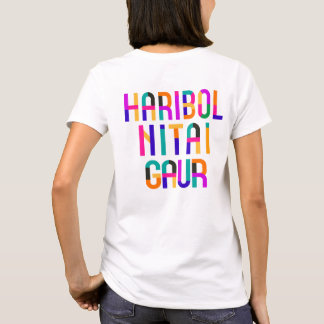 T-shirt  Haribol Nitai Gaur       
