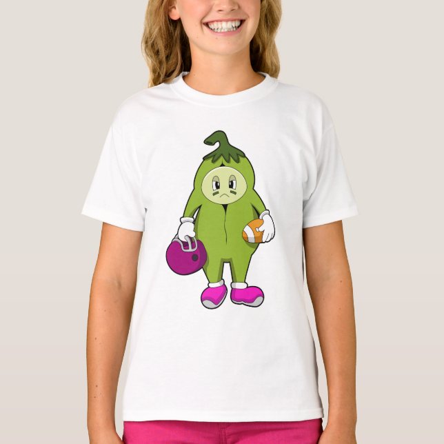 T-shirt Haricot de football Sports (Devant)