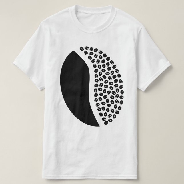 T-shirt haricots de café (Design devant)