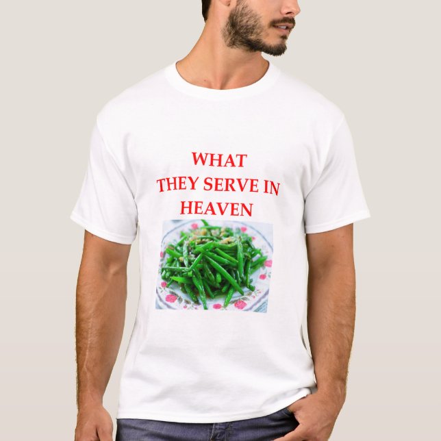 T-SHIRT HARICOTS VERTS (Devant)