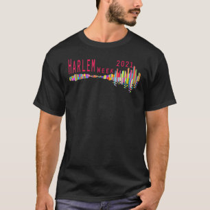 T-shirt Harlem Harlem Week Harlem World De Son Propre