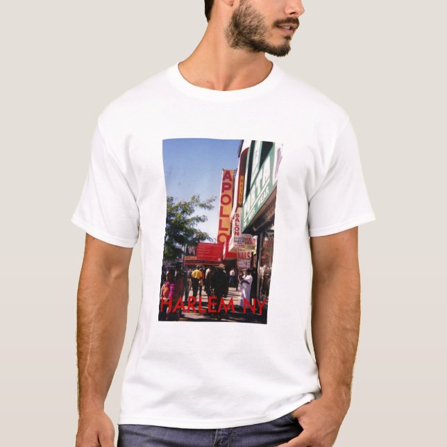 T-SHIRT HARLEM NY (Devant)
