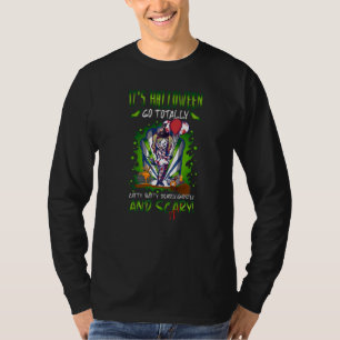 T-shirt Harlequin Costume Freaky Clown Girl Graphic C´est 