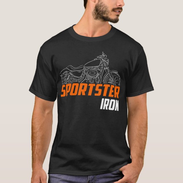 T-shirt Harley-Davidson Sportster XL 883N Iron 2009-2015 (Devant)