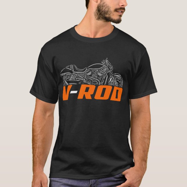 T-shirt Harley-Davidson VRSCX 2007 (Devant)