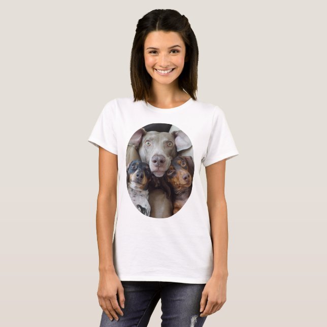 T-shirt Harlow, l'Indiana et Reese (Devant entier)