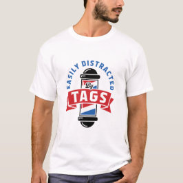 T-shirt Harmonie Barbershop facilement distrait par des ét