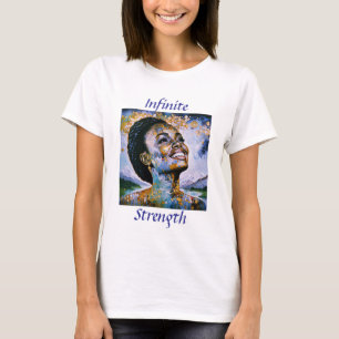 T-shirt "Harmonie dans l'or et le ciel"