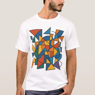 T-shirt Harmonie géométrique