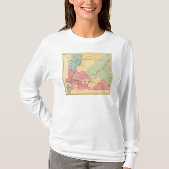 T-shirt Harmonie, hickory, Kingsley, banlieues noires de (Devant)