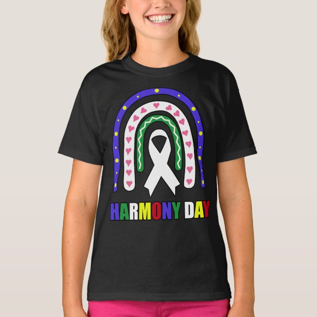 T-shirt Harmony Day Australie (Devant)