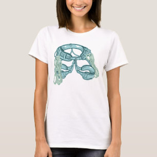 T-shirt Harnais d'escalade de roche avec tirages rapides