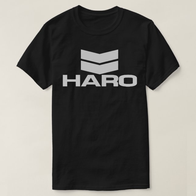 T-shirt Haro Moderne Logo Blanc Classique T Chemise (Design devant)